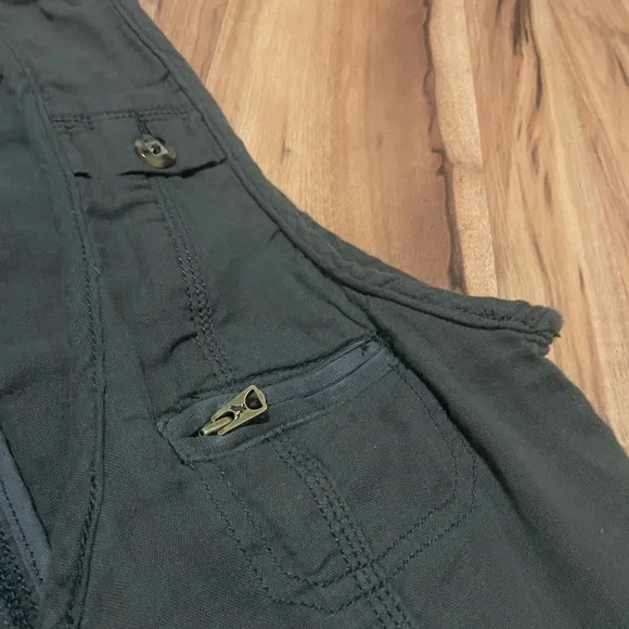 Y2K American Eagle  Button-Up Vest Shirt Sz Med - Picture 3 of 7